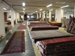 Rug store store